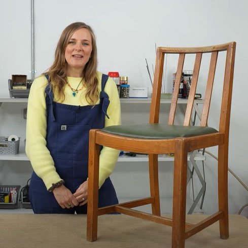How To Reupholster a Drop in Seat Pad | The JF Academy - Just Fabrics
