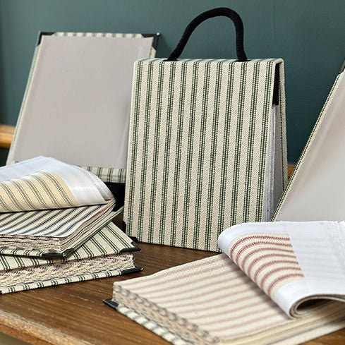 Trade-Exclusive Ticking Fabric Books - Unbranded, Affordable & Made for Professionals - Just Fabrics