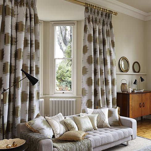 What material is used for curtains? - Just Fabrics