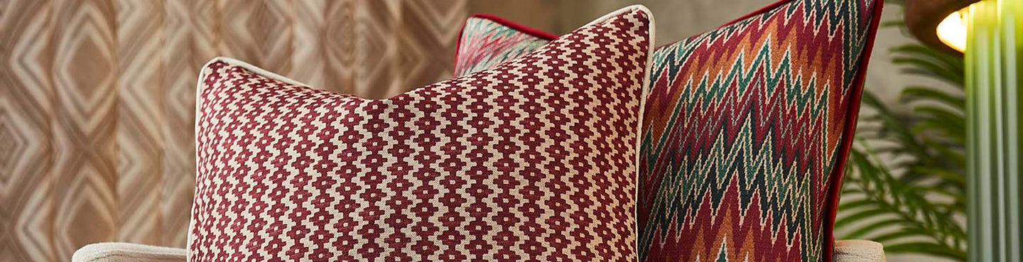 Small scale fabric with subtle small patterns
