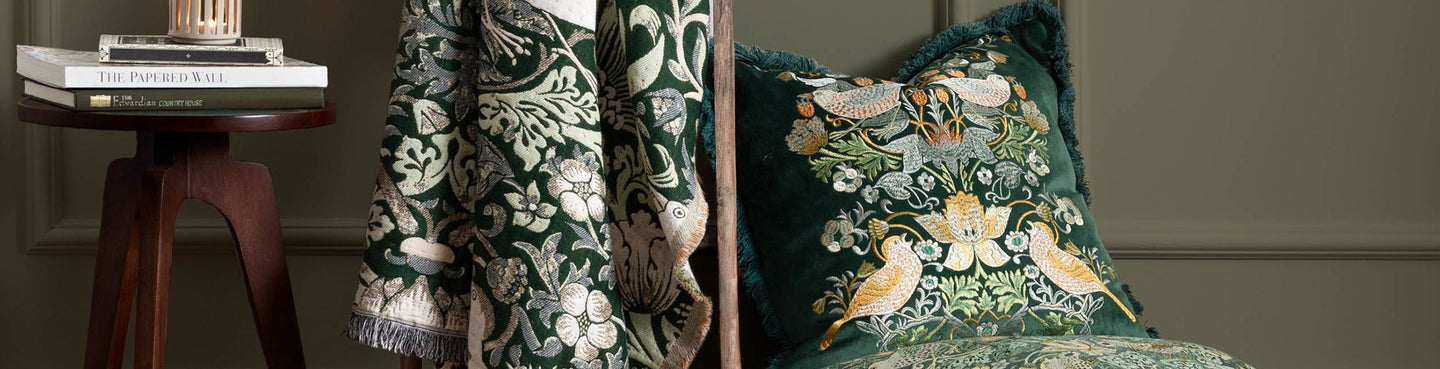 William Morris Throws - Just Fabrics