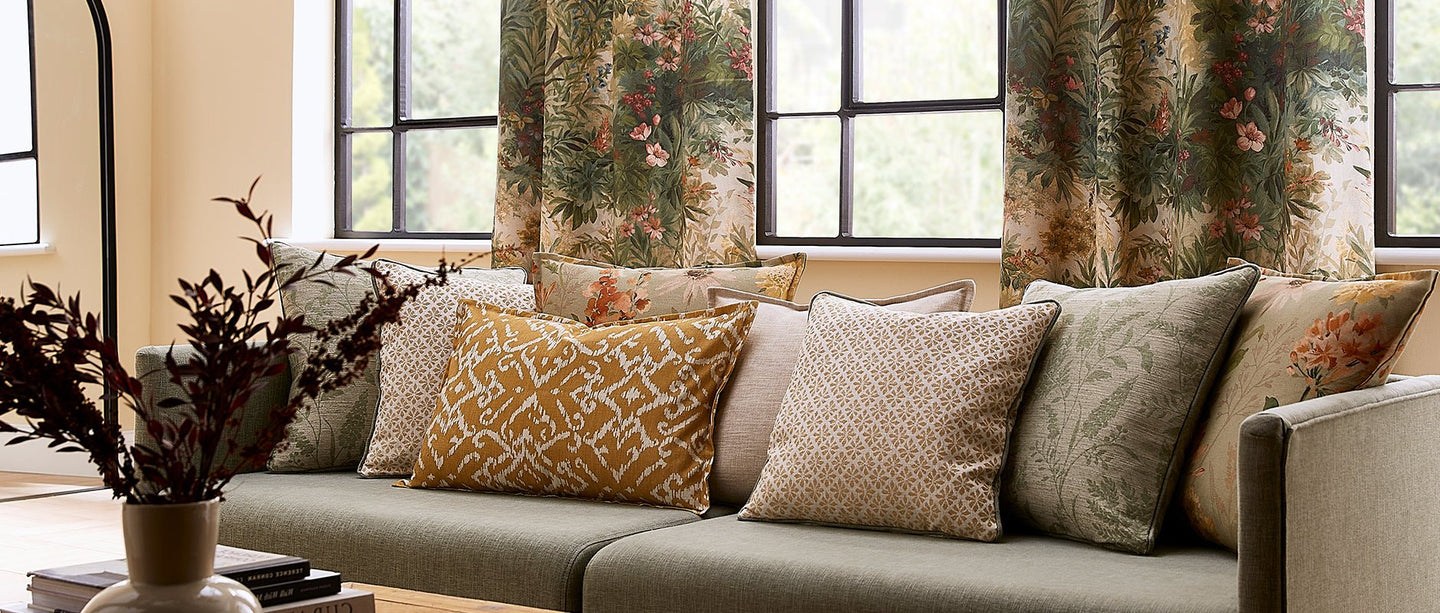 Curtains Blinds Cushions - Just Fabrics