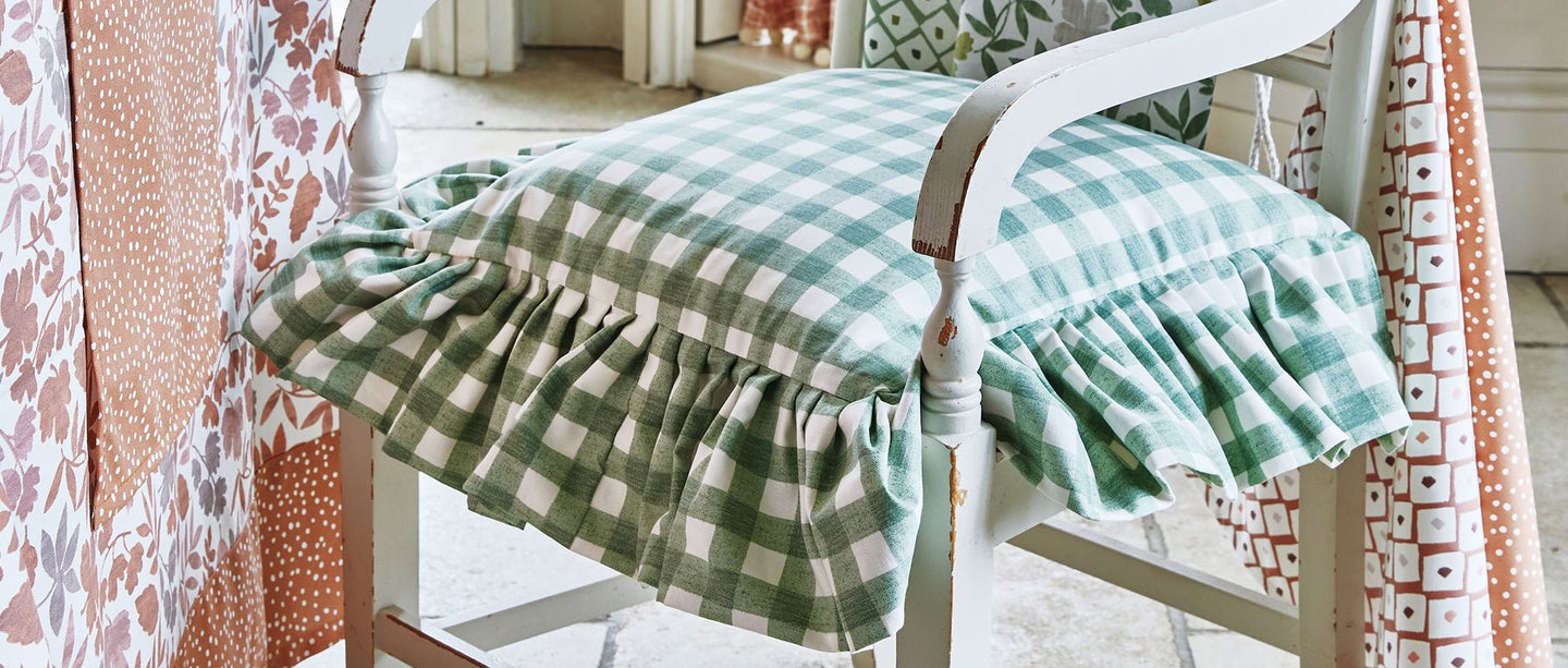 Gingham Fabric - Just Fabrics