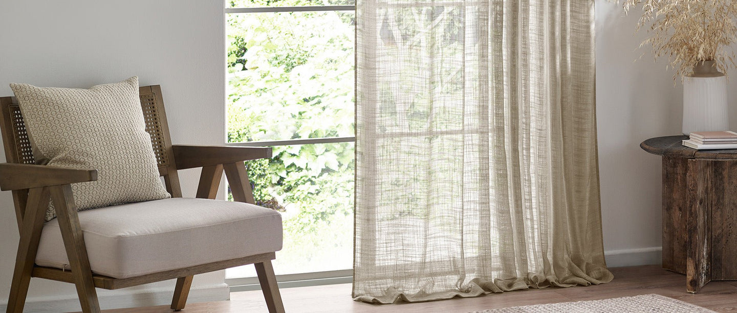 Voile Curtains - Just Fabrics