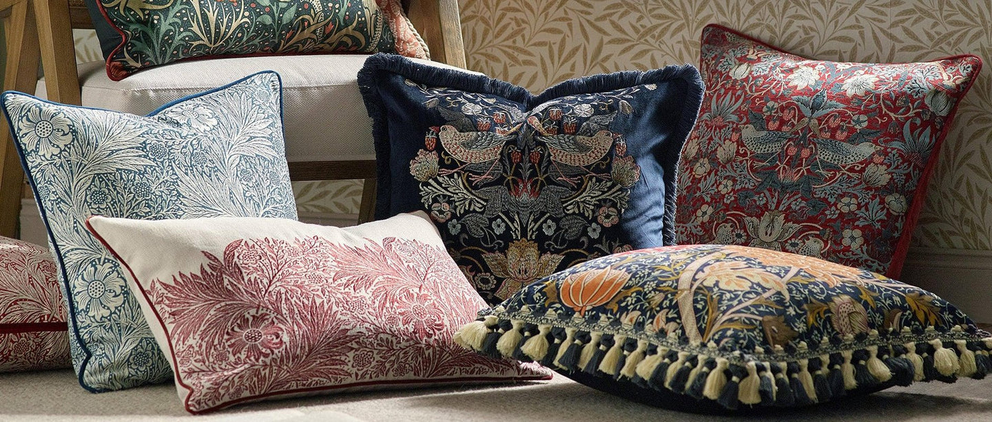 William Morris Cushions - Just Fabrics