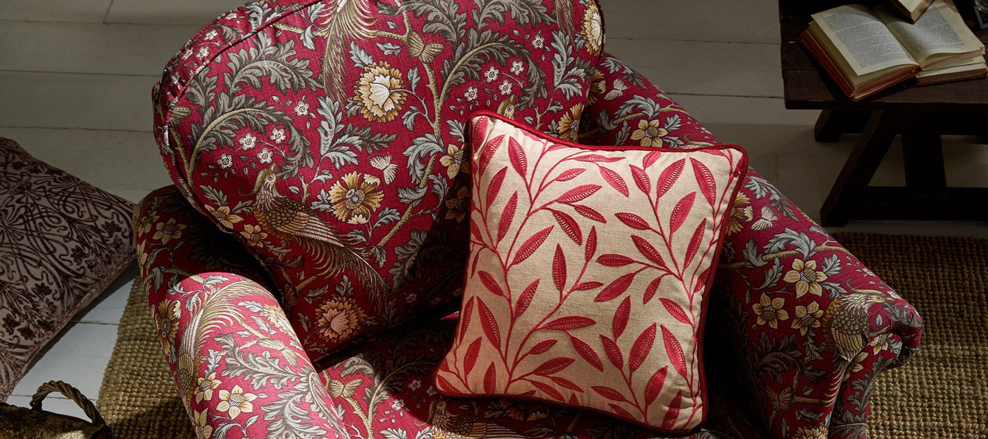 Red Fabric - Just Fabrics