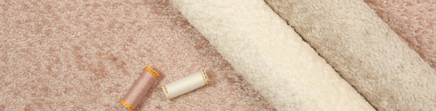 Bouclé upholstery fabric with textured weave