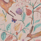 Leaping Into The Fauna Fabric / Blush