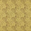 Marigold Fabric / Summer Yellow / Chocolate