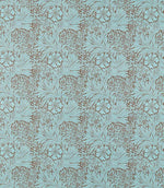 Marigold Fabric / Sky / Chocolate