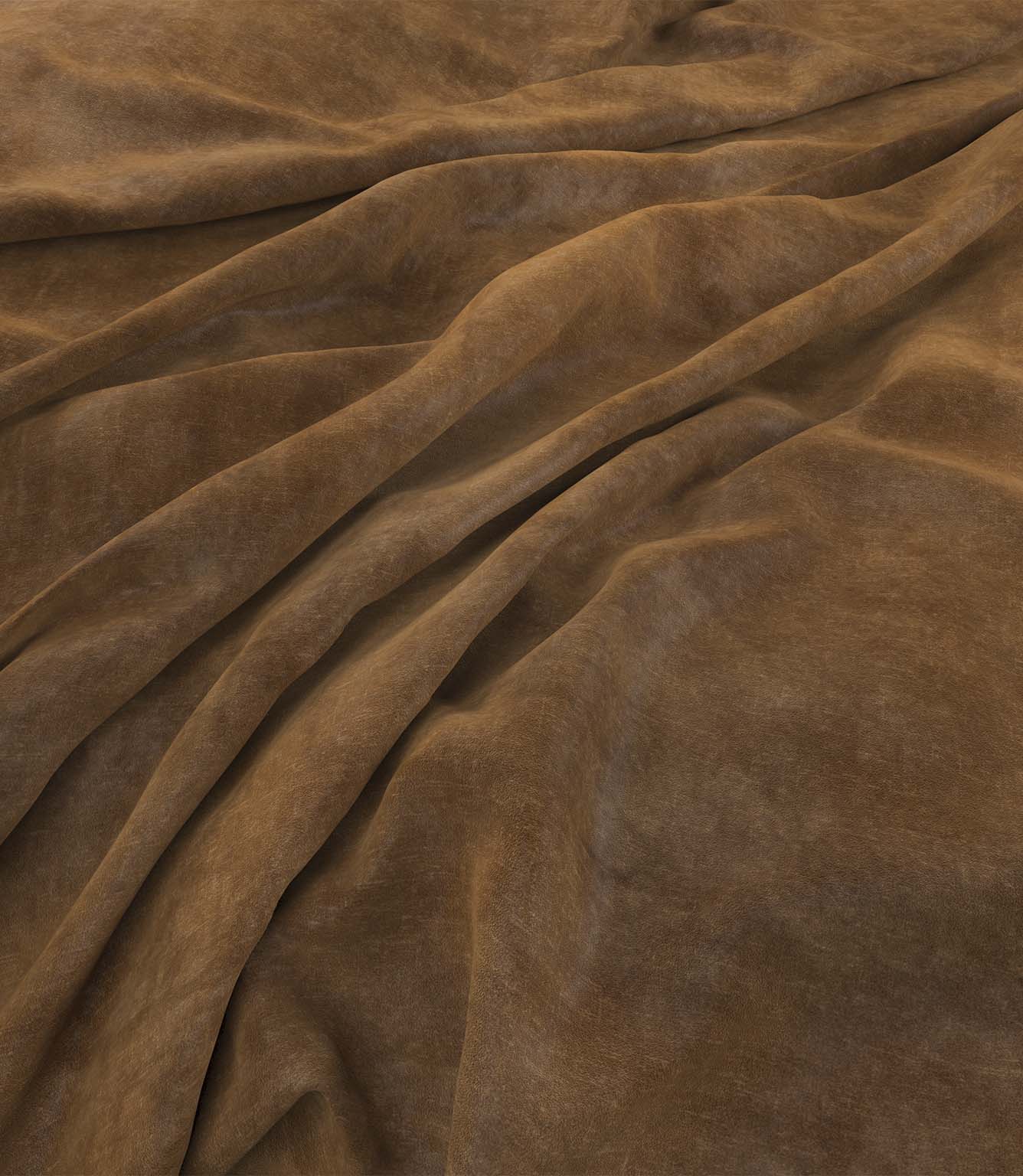 JF Vintage Velvet Fabric / Ochre