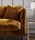 JF Vintage Velvet Fabric / Ochre