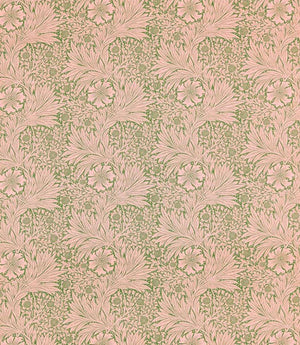Marigold Fabric / Olive / Pink