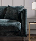 JF Vintage Velvet Fabric / Ocean