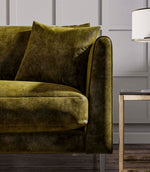 JF Vintage Velvet Fabric / Moss