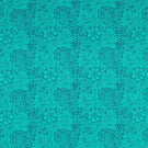 Marigold Fabric / Navy / Turquoise