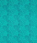 Marigold Fabric / Navy / Turquoise