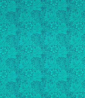 Marigold Fabric / Navy / Turquoise