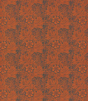 Marigold Fabric / Navy / Burnt Orange