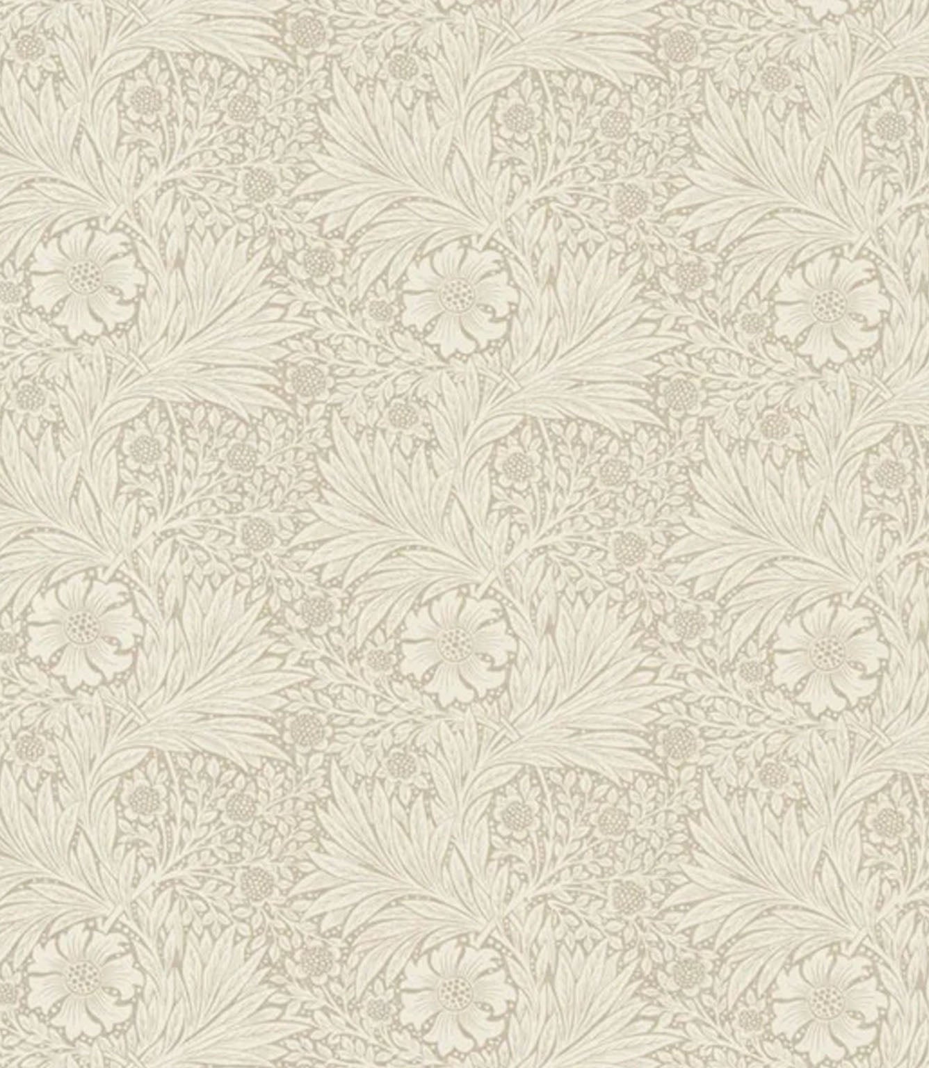 Marigold Fabric / Linen / Ivory