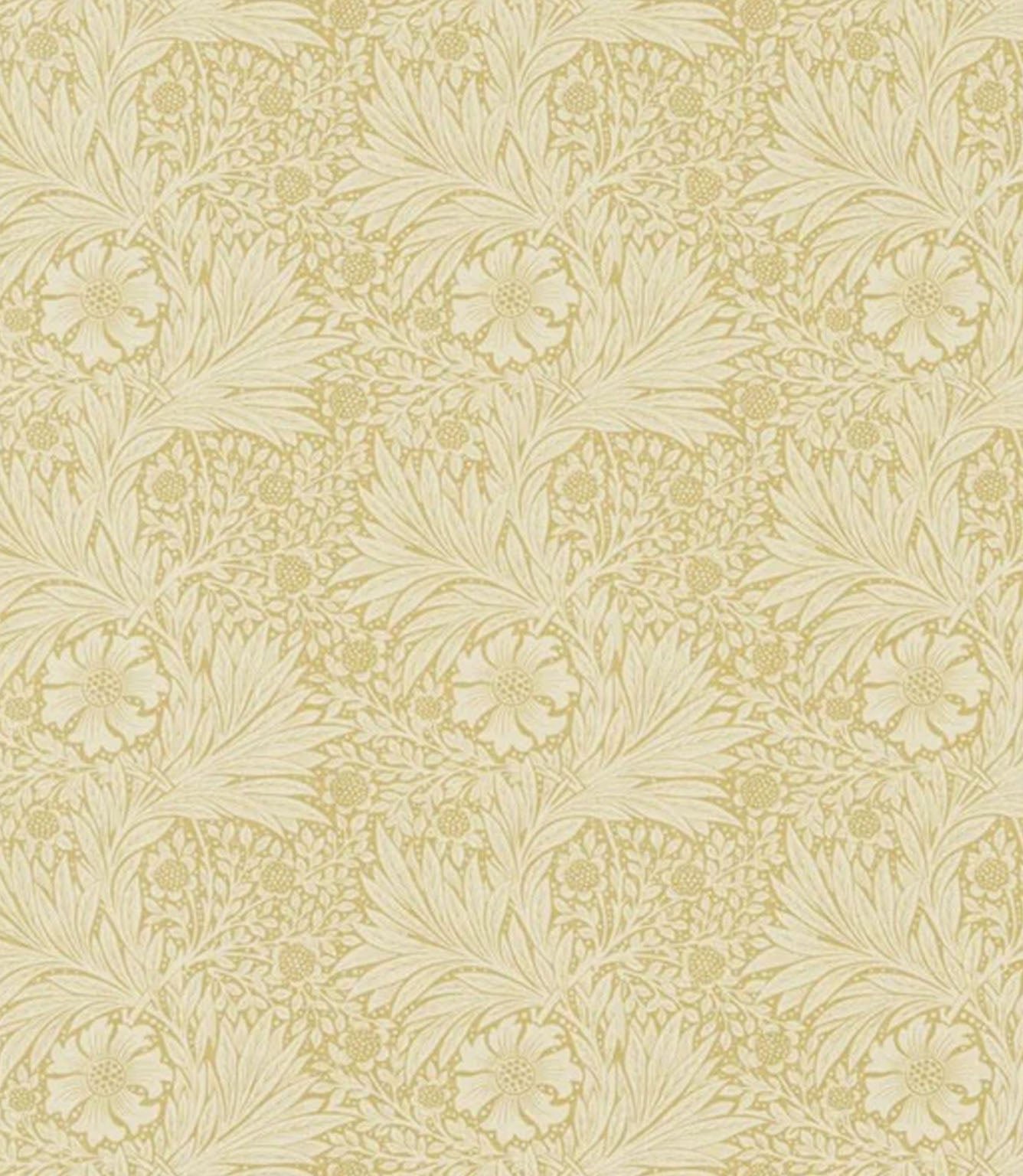 Marigold Fabric / Lichen / Cowslip