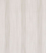 Subtle woven fabric with tonal vertical stripes in off-white, featuring a soft, understated pattern.