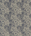 Marigold Fabric / Indigo / Linen