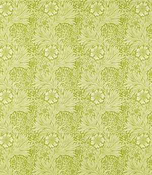Marigold Fabric / Cream / Sap Green