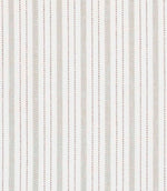 Fine neutral multi-stripe fabric with soft beige tones and delicate vertical patterning.
