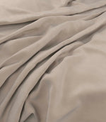 Cotswold Velvet Fabric / Platinum - Just Fabrics
