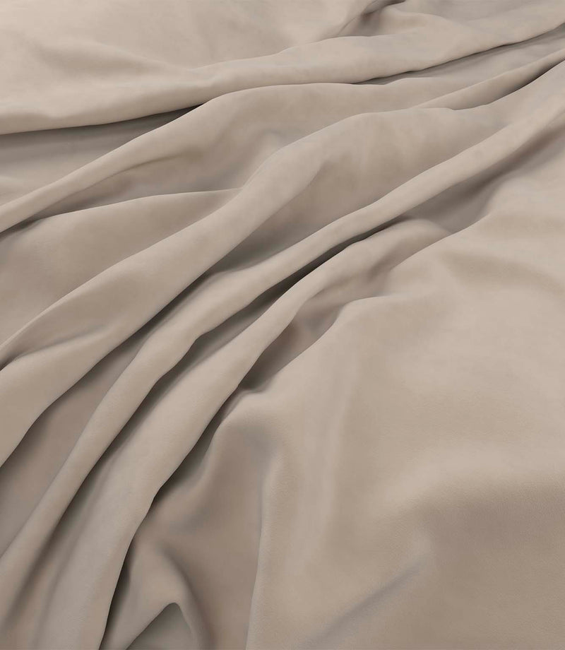 Cotswold Velvet Fabric / Platinum - Just Fabrics