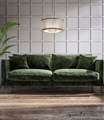 JF Vintage Velvet Fabric / Conifer