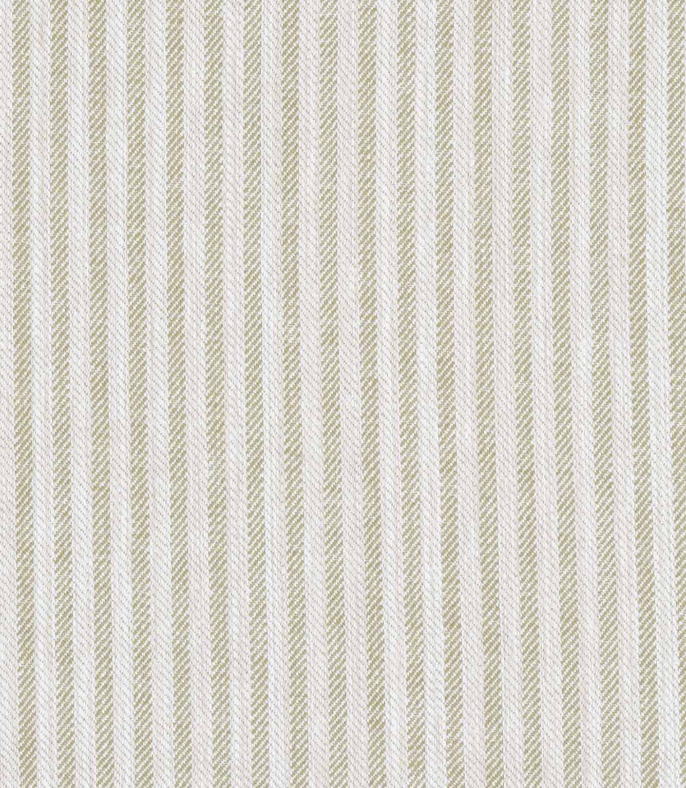 Green-toned herringbone stripe fabric with fine chevron detailing and a textured finish.
