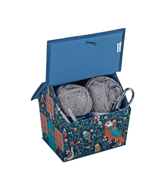 Bird House Aviary Sewing Box - Just Fabrics