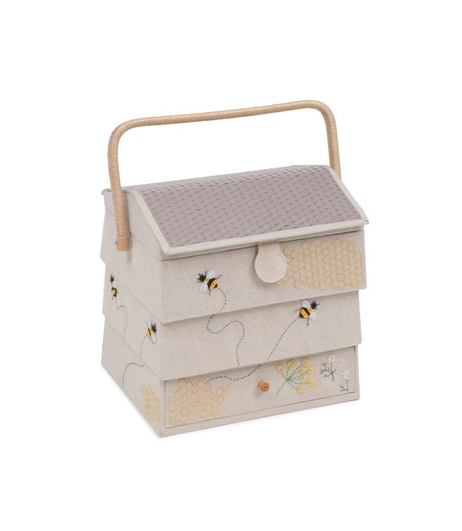 Bee Hive with Drawer Sewing Box - Just Fabrics