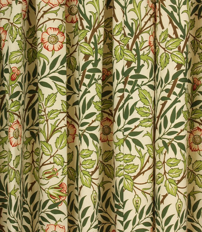 Sweet Briar Pencil Pleat Curtains - Just Fabrics