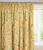 Flora Pencil Pleat Curtains - Just Fabrics