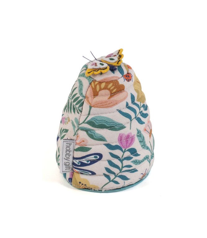 Appliqué Beehive Flutterby Pincushion - Just Fabrics