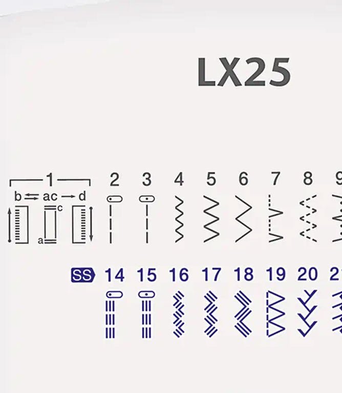 Brother LX25 Sewing Machine - Just Fabrics
