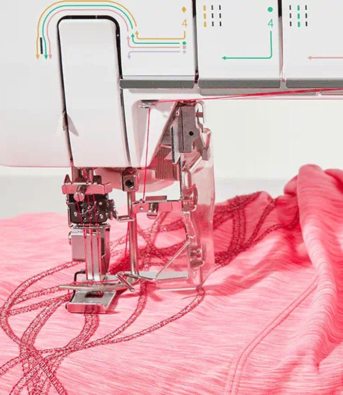 Brother CV3550 Coverstitch Overlocker - Just Fabrics