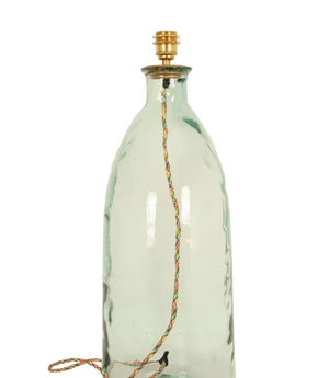 Corfe 67cm Recycled Glass Natural Multi Flex Lamp Base
