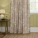 Adele Rose Pencil Pleat Curtains - Just Fabrics