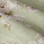 Adele Sage Pencil Pleat Curtains - Just Fabrics