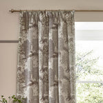 Brook Linen Pencil Pleat Curtains - Just Fabrics