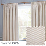 Hutton Linen Pencil Pleat Curtains - Just Fabrics