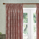 Marigold Russet Pencil Pleat Curtains - Just Fabrics