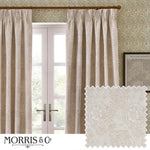Marigold Stone Pencil Pleat Curtains - Just Fabrics