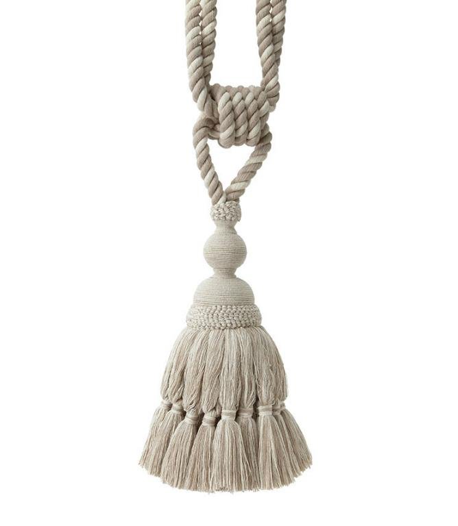 Naturals Large - Cotton/Linen Tieback - Just Fabrics