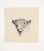 Tongue Sketch Cushion Panel - Just Fabrics