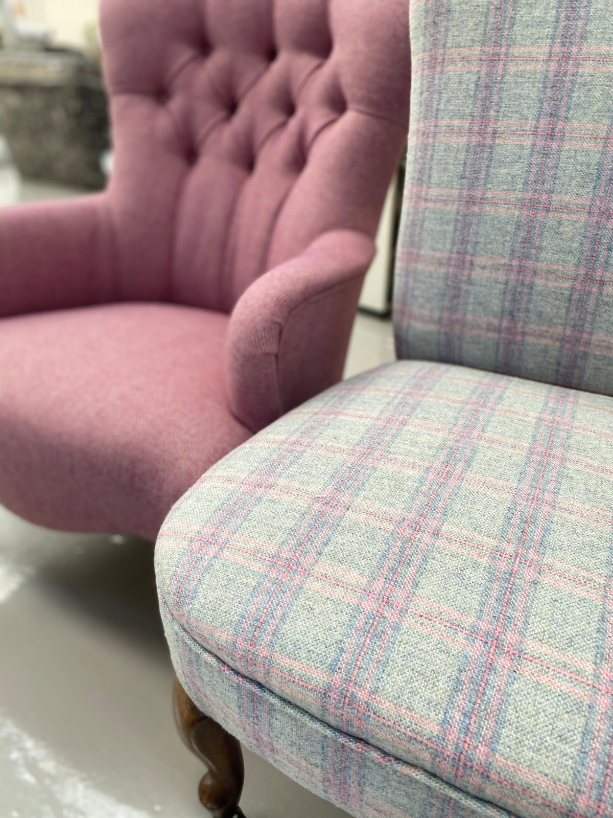 Newton Wool Fabric / Wisteria